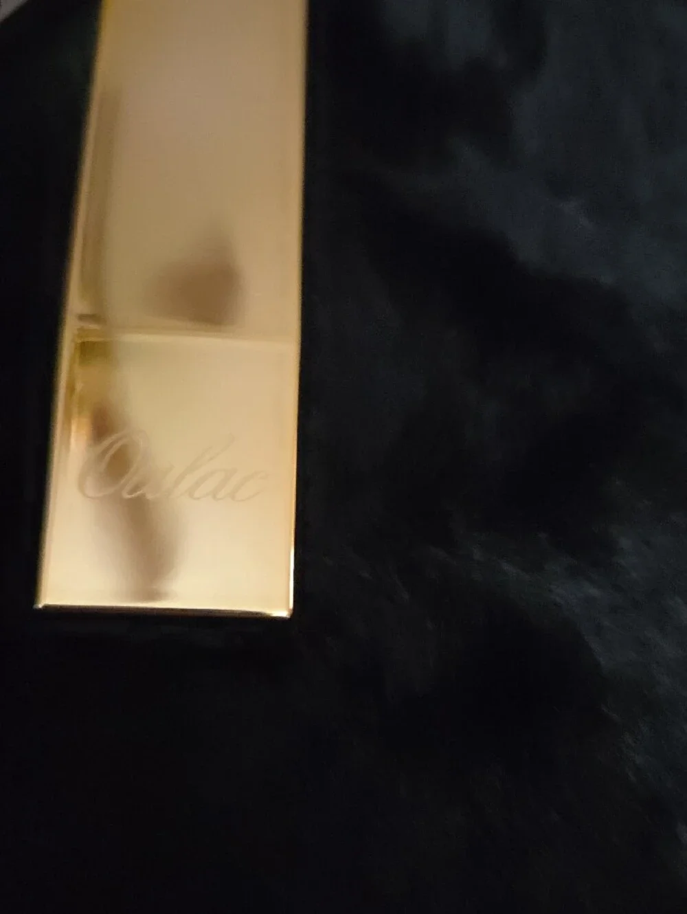 Oulac- Metallic Shine Lipstick - Gold Case, 06, Nemo Go Home NWOT
